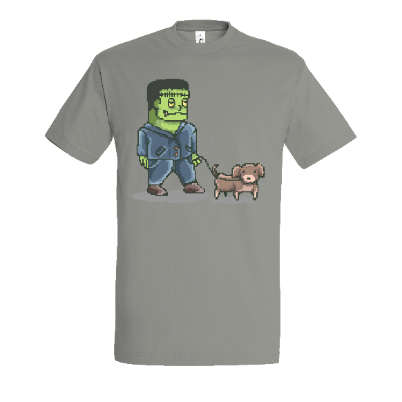 Face T-shirt frankenstein Vintage