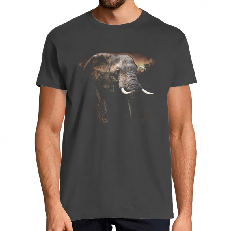 T-SHIRT ÉLÉPHANT DU DÉSERT
