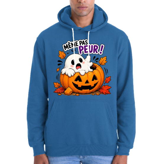 Sweat Halloween ado adulte Même pas peur