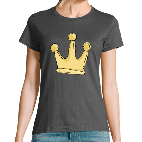 T-SHIRT COURONNE DE LICORNE FEMME