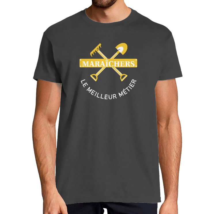 T-SHIRT MARAÎCHERS POUR HOMME