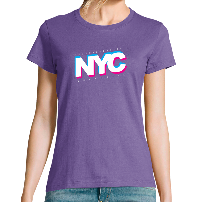 T-SHIRT NYC FEMME 