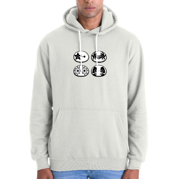 SWEATSHIRT KISS PUFT BAND UNISEXE