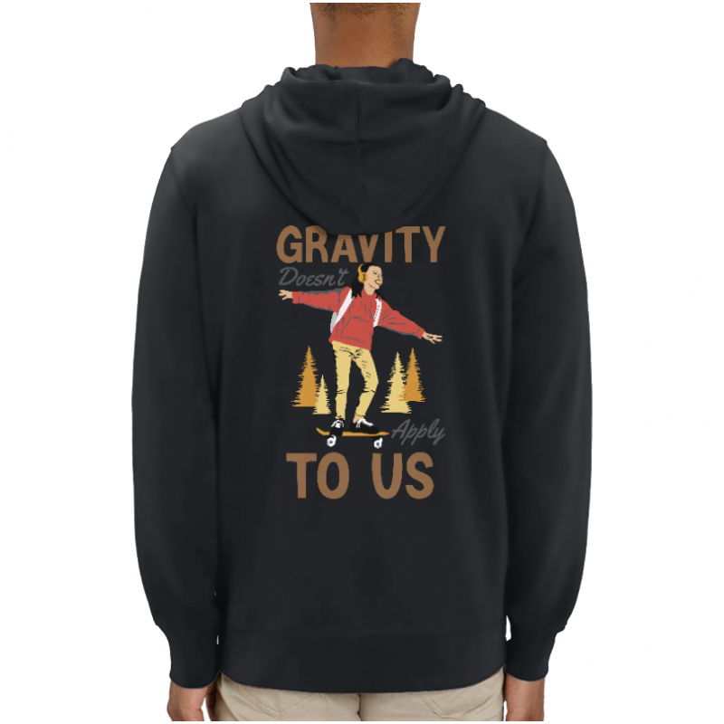 SWEATSHIRT GRAVITY DOESN'T APPLY TO US UNISEXE