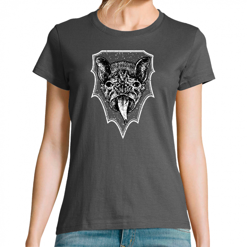 T-SHIRT FEMME - MURCIELAGO ZOPILOTE