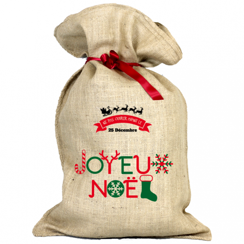 HOTTE DE NOEL - JOYEUX NOËL