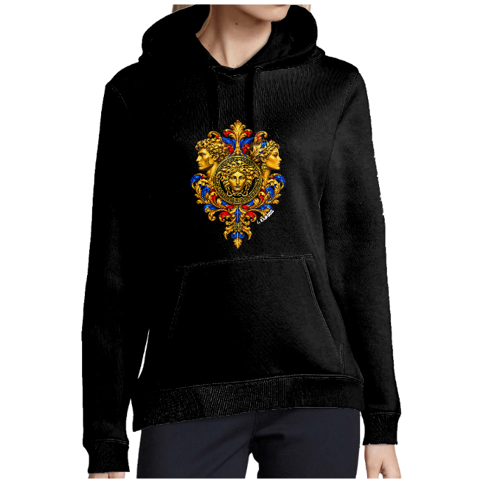 SWEAT FEMME KLASSS Style "BAROQUE ORIGINAL", Design Vintage