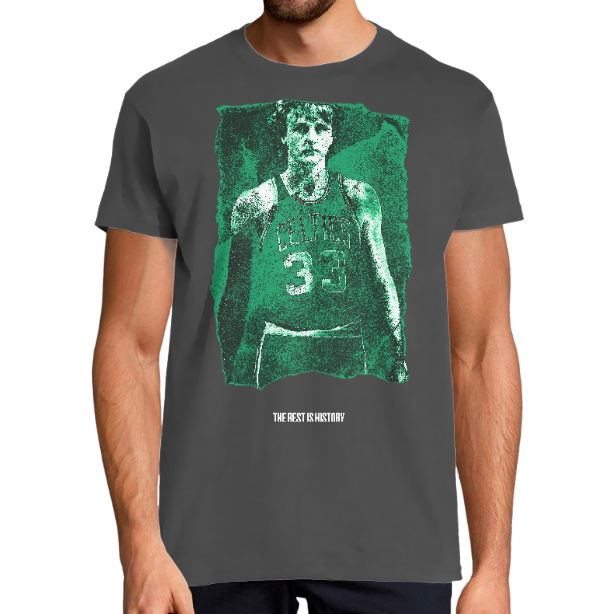 Face GREEN LARRY BIRD - T-SHIRT HOMME