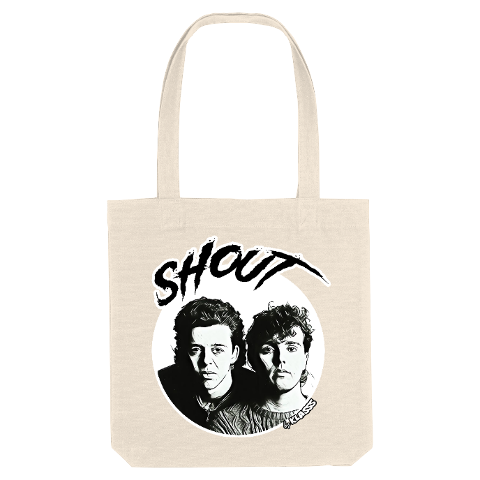 TOTE BAG KLASSS VINTAGE MUSIQUE " SHOUT" Pop Rock années 80