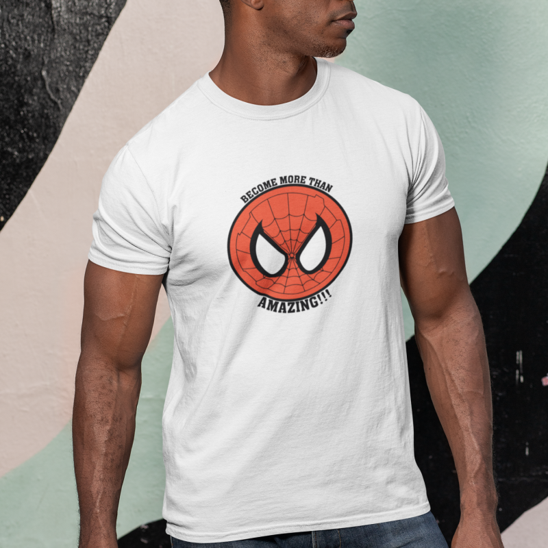T-SHIRT BECOE MORE THAN AMAZING HOMME