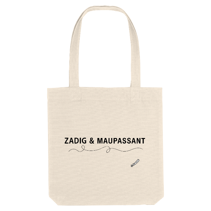 TOTE BAG KLASSS "ZADIG et MAUPASSANT" Humour