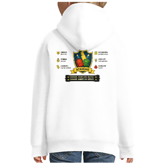 Sweat rentrée – Académie, chaque jour une quête