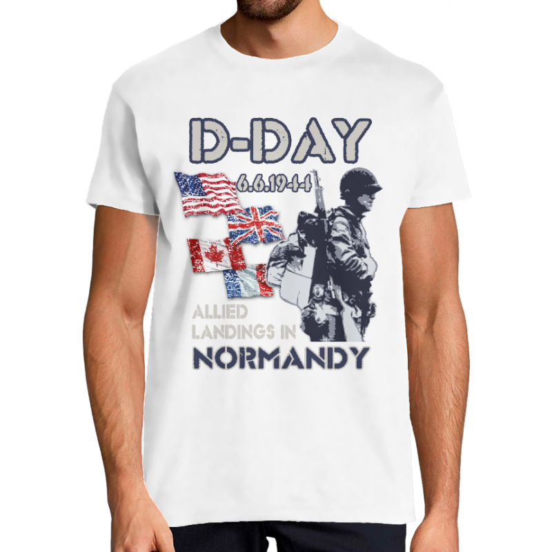 T-SHIRT DDAY 6 JUIN 1944