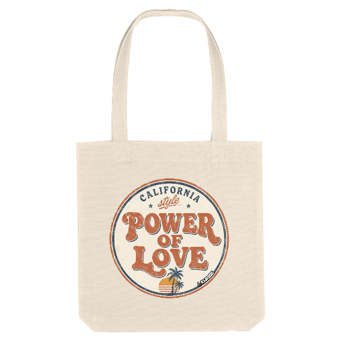 TOTE BAG KLASSS "POWER OF LOVE" Style California