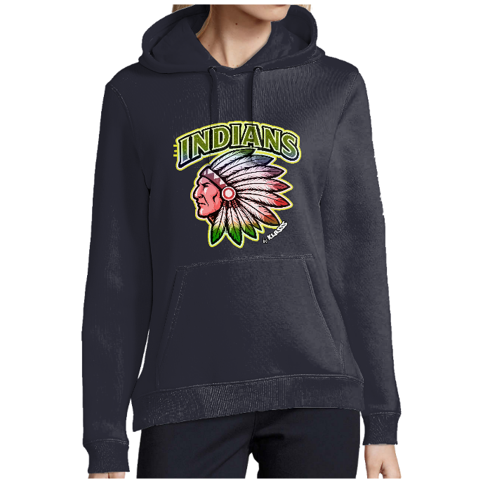 SWEAT A CAPUCHE FEMME KLASSS "INDIANS COLLECTION", Design Original Vintage