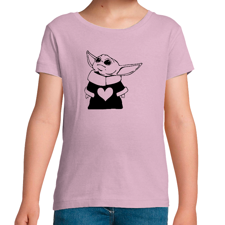 T-SHIRT MAITRE YODA FILLE