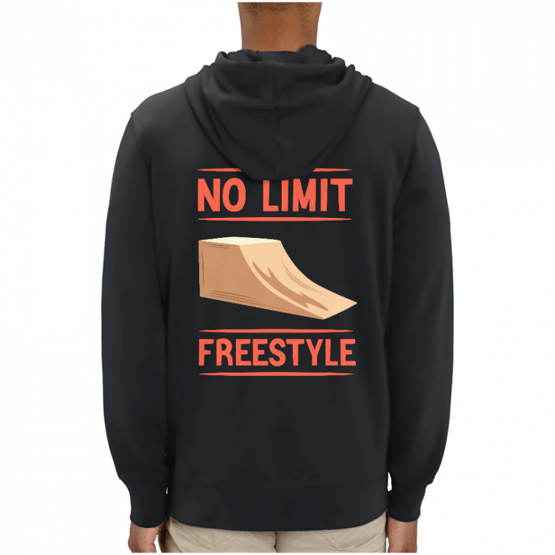 SWEATSHIRT NO LIMIT FREESTYLE UNISEXE