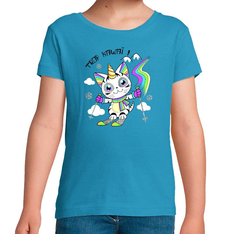 TROP KAWAI - T-SHIRT FILLE