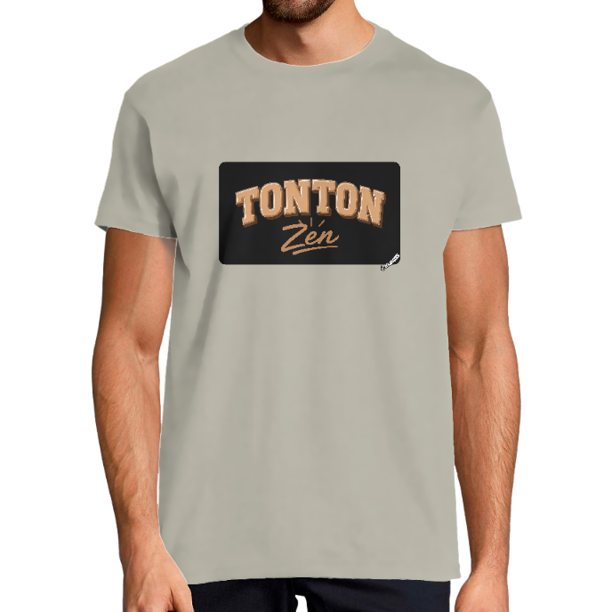 T-shirt Fit Homme col rond REGENT FIT KLASSS "TONTON ZEN"