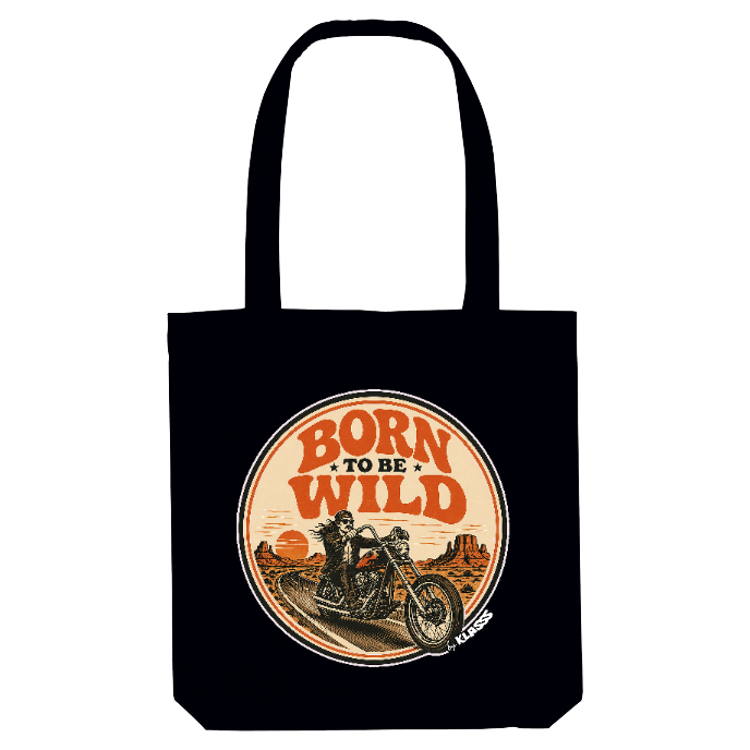 TOTE BAG KLASSS VINTAGE MUSIC "BORN TO BE WILD"