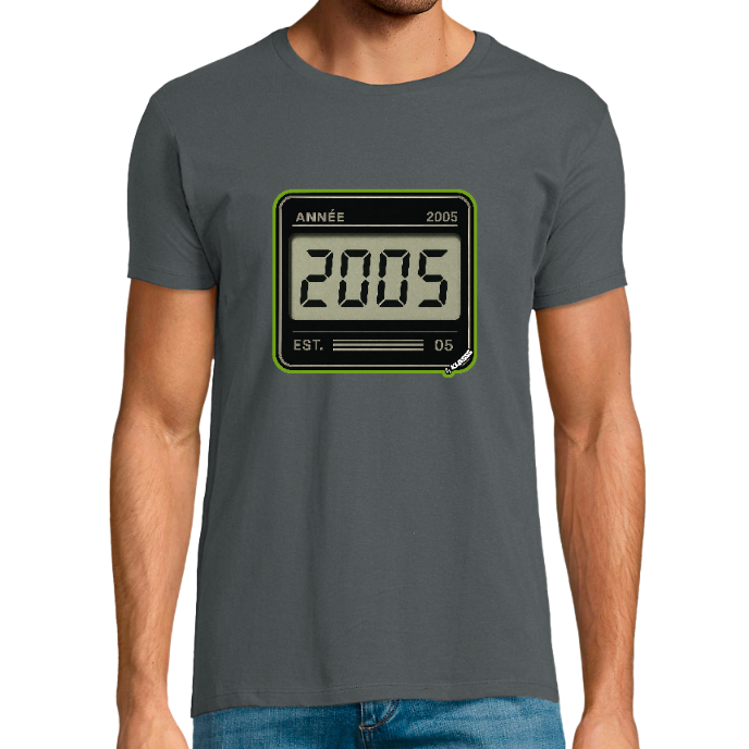 T-shirt Homme col rond REGENT FIT KLASSS "2005 VINTAGE"