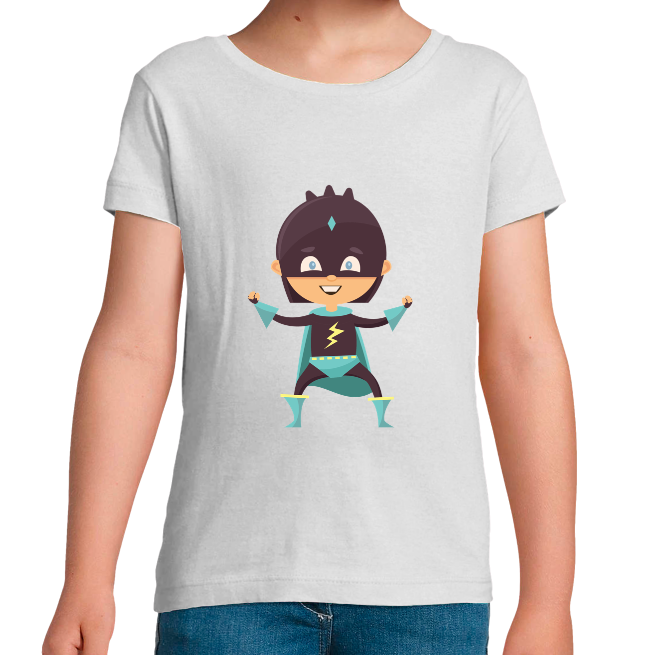 T-SHIRT SUPER-HÉROS TONNERRE FILLE