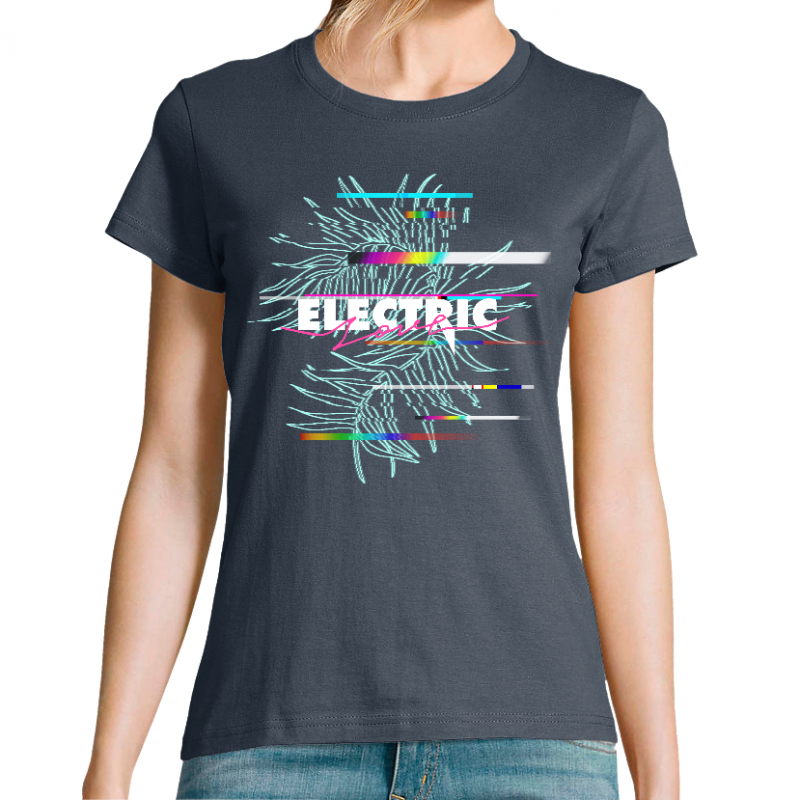 Face ELECTRIC LOVE - T-SHIRT FEMME