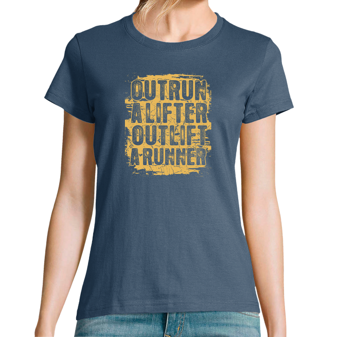 Face T-SHIRT OUTRUN FEMME