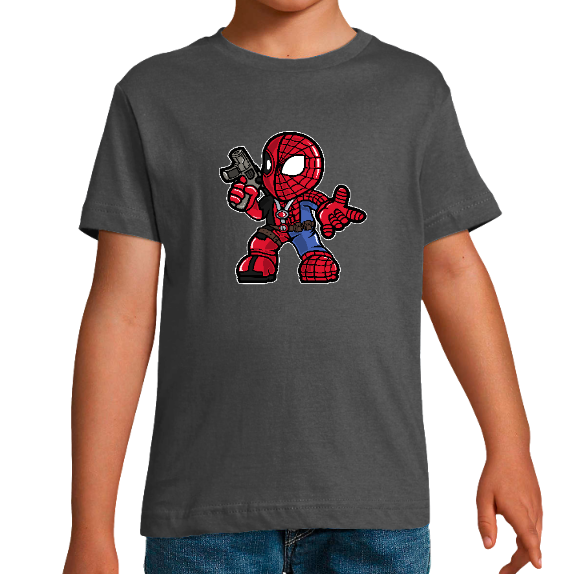 Face T-SHIRT SPIDERPOOL GARÇON