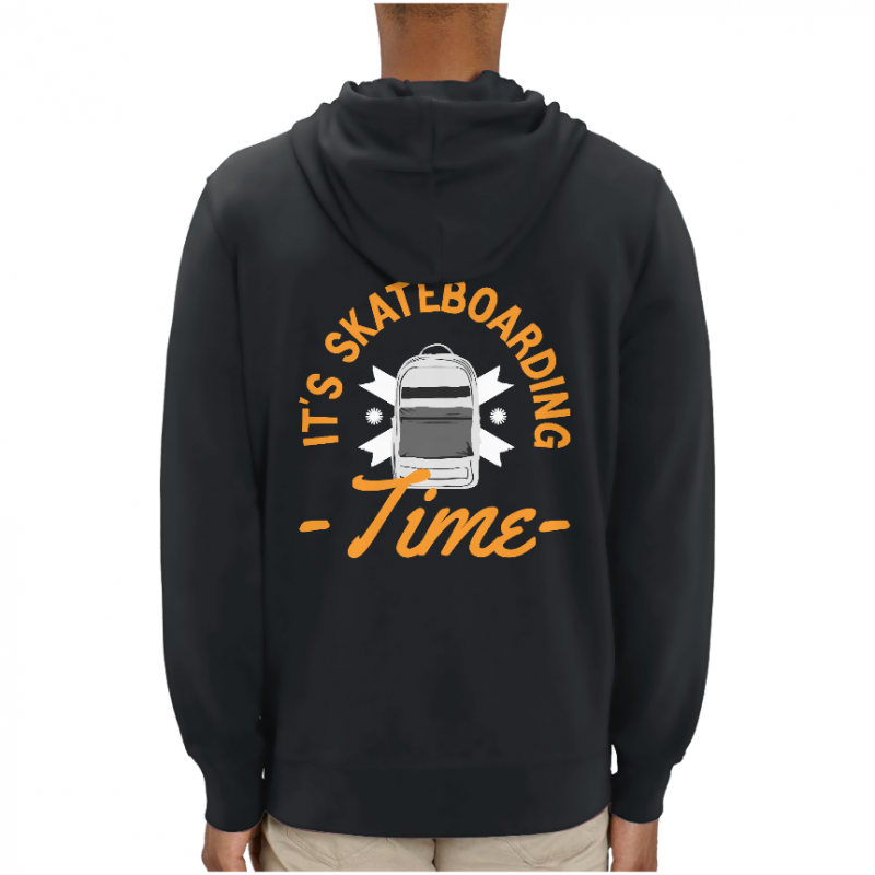 SWEATSHIRT IT'S SKATEBOARDING TIME UNISEXE