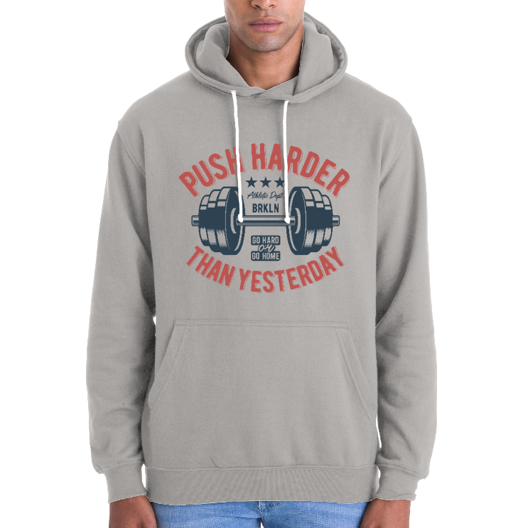 Face SWEATSHIRT PUSH HARDER UNISEXE