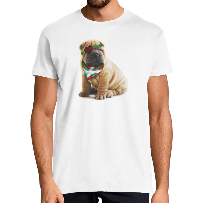CHIEN BASQUE - T-SHIRT HOMME