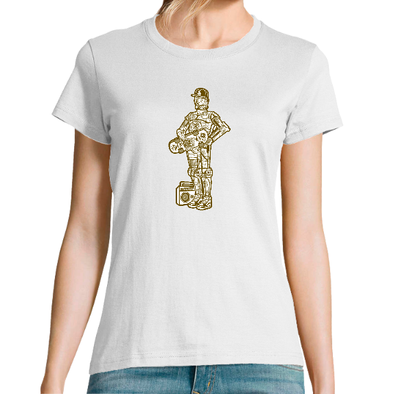 T-SHIRT C-3PO STAR WARS FEMME