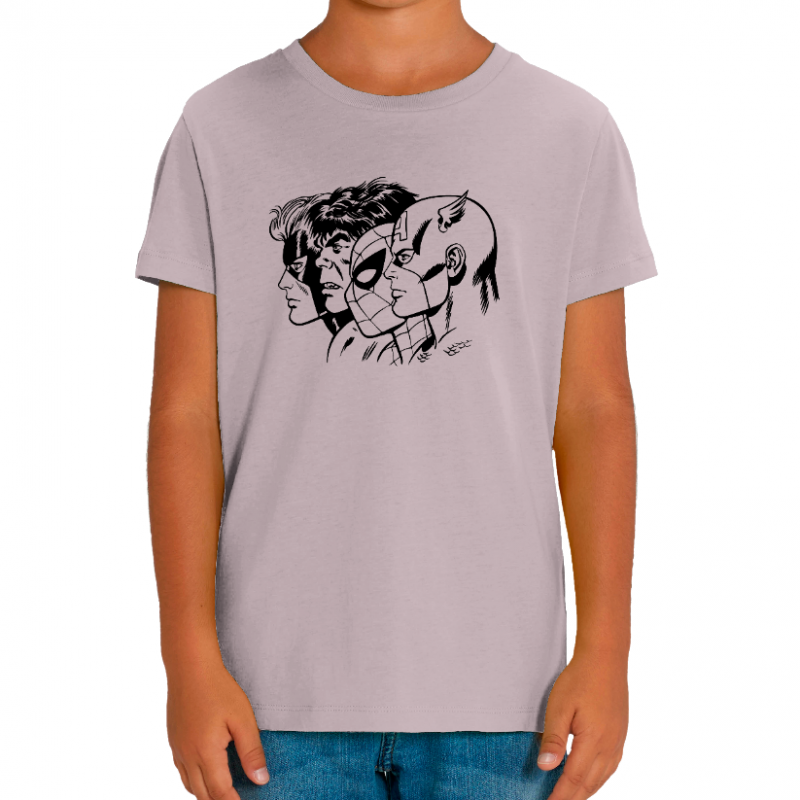 T-SHIRT L'ÉQUIPE DE SPIDER-MAN ENFANT