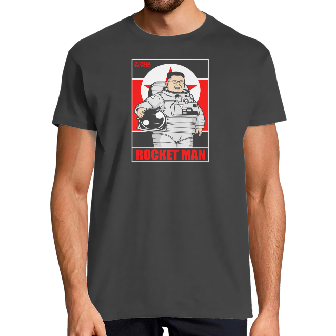 T-SHIRT ROCKET MAN HOMME