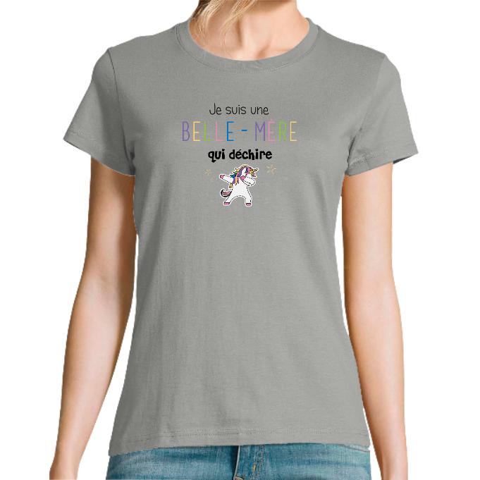 T-SHIRT BREF. BELLE-MÈRE DÉCHIRE 