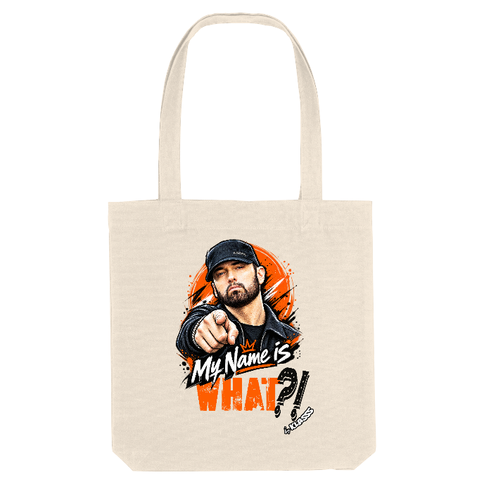 TOTE BAG KLASSS MUSIQUE RAP "MY NAME IS WHAT?!" - Hip-Hop Collection