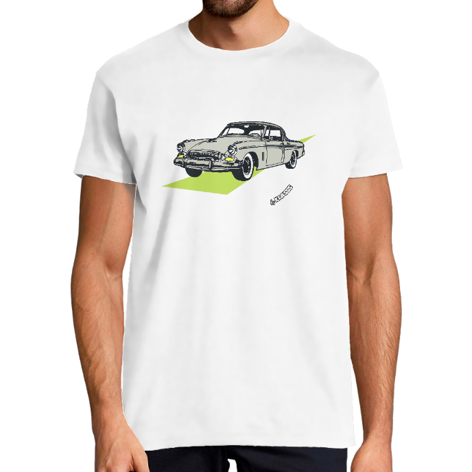 T-SHIRT HOMME KLASSS " Old Car Six" - Style Vintage Force
