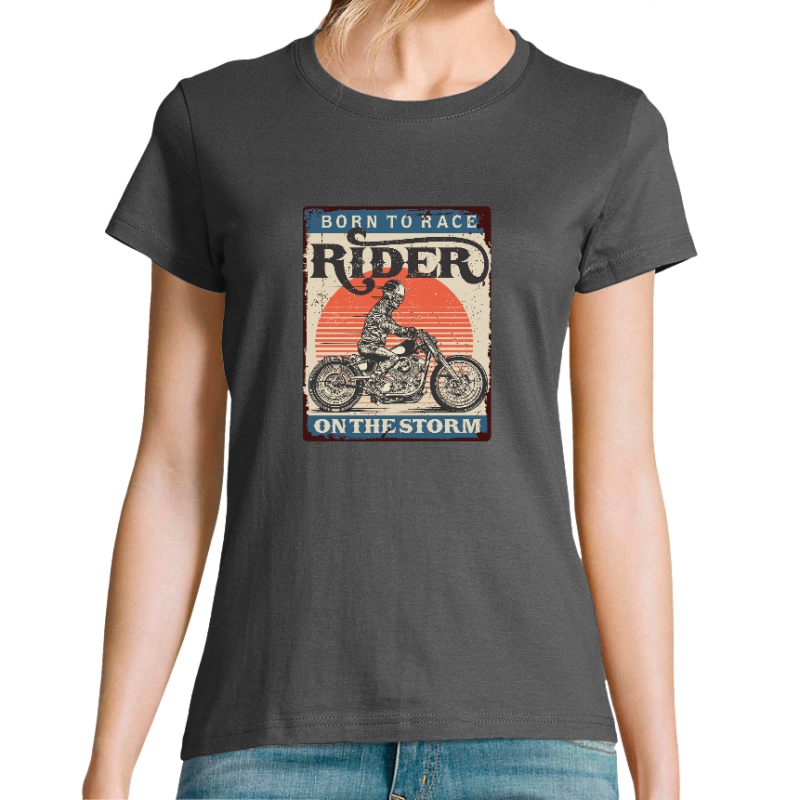 T-SHIRT RIDER ON THE STORM FEMME
