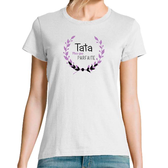 Face T-SHIRT TATA PLUS QUE PARFAITE
