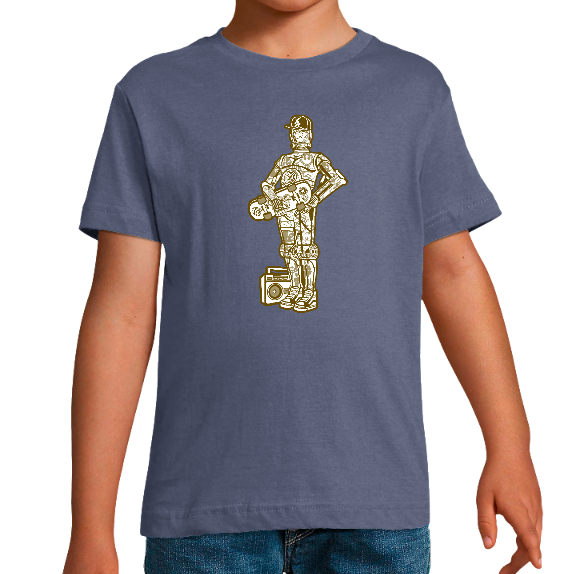 T-SHIRT C-3PO STAR WARS GARÇON
