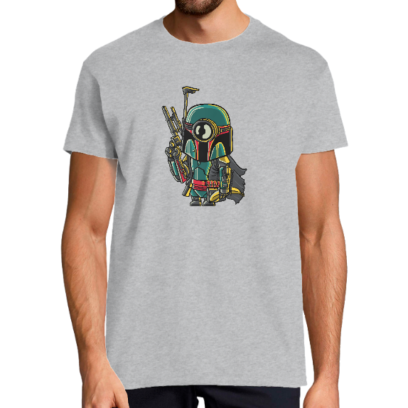 T-SHIRT MINION BOBA FETT