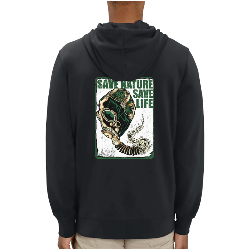 SWEATSHIRT SAVE NATURE SAVE LIFE UNISEXE