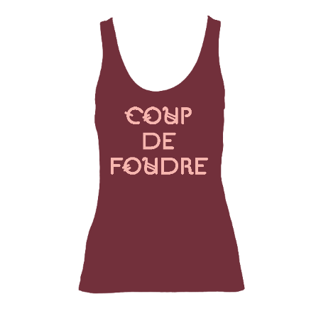 Face DEBARDEUR COUP DE FOUDRE
