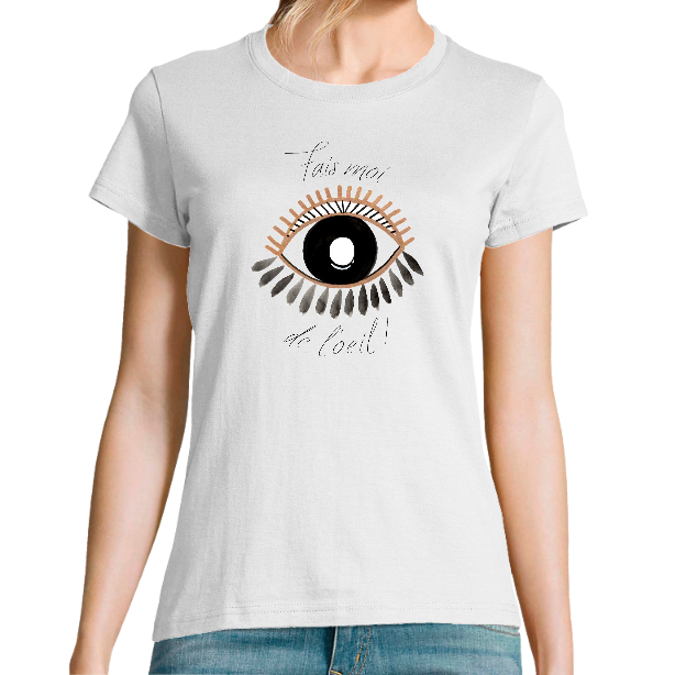 Face FAIS MOI DE L'OEIL