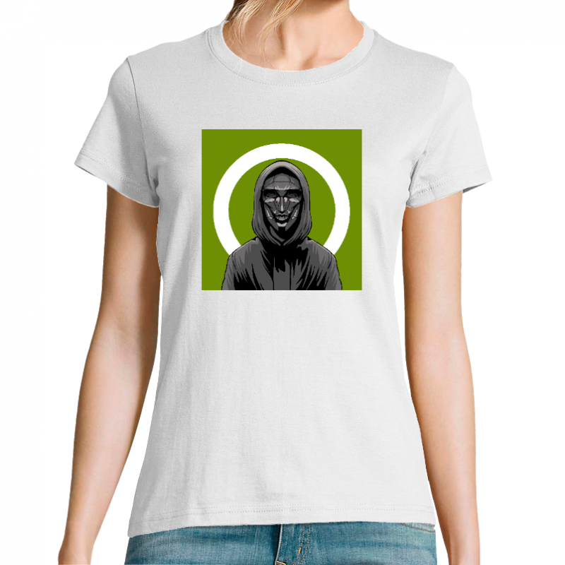 Face T-SHIRT SQUID GAME THE FRONT MAN FEMME