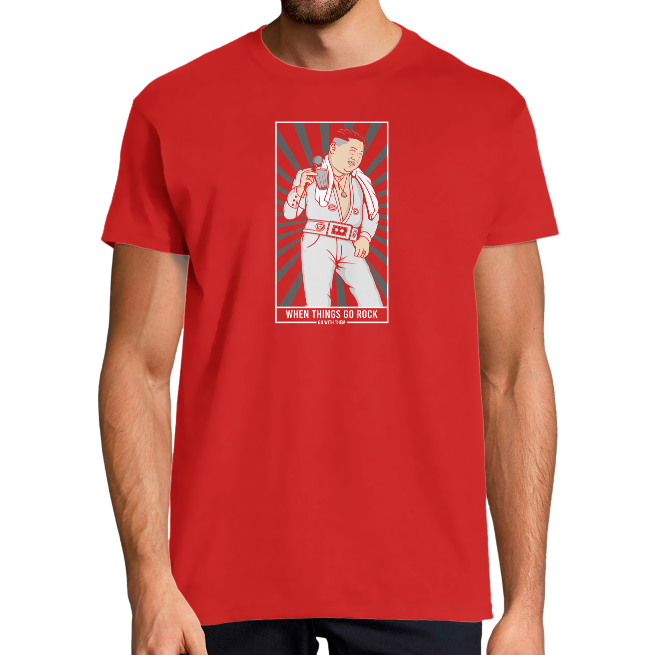 T-SHIRT KIM ELVIS HOMME