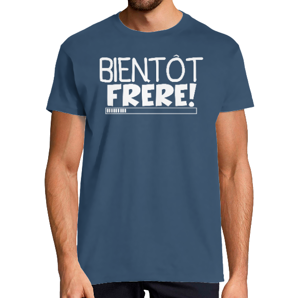 Face T-SHIRT BIENTÔT FRÈRE