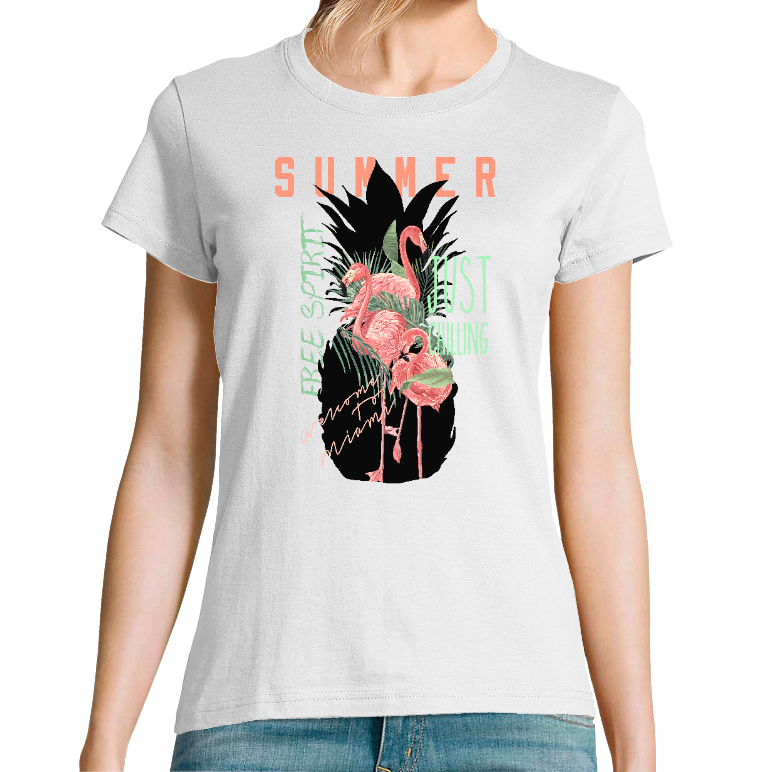 ANANAS - T-SHIRT FEMME