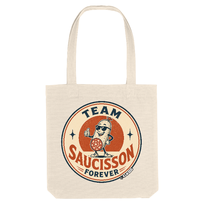 TOTE BAG KLASSS "TEAM SAUCISSON FOREVER"